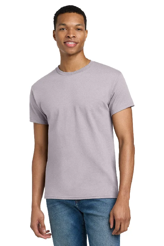 Men's short-sleeve muted pine top-Gildan Mens Ultra Short Sleeve Crewneck T-Shirt - Ice Grey