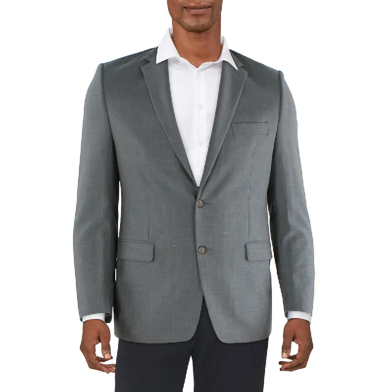 Men's elite golf jackets-Lauren Ralph Lauren Mens Office Suit Separate Two-Button Blazer