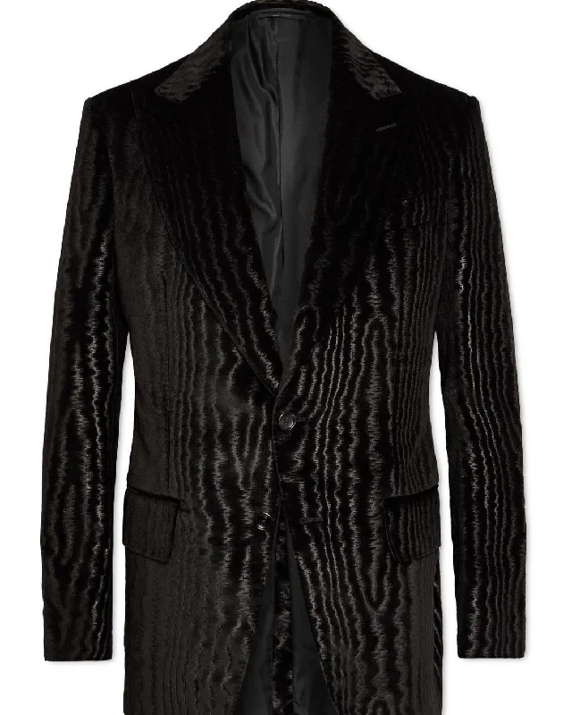 Men's ops black jackets-Tom Ford Mens Blazer In Black