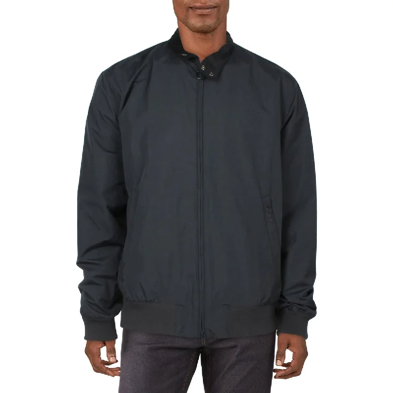 Men's urban stealth jackets-Barbour Mens Royston Corduroy Collar Warm Bomber Jacket