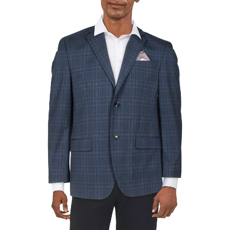 Men's flatland jackets-Sean John Mens M Salisbury Classic Fit Pattern Suit Jacket