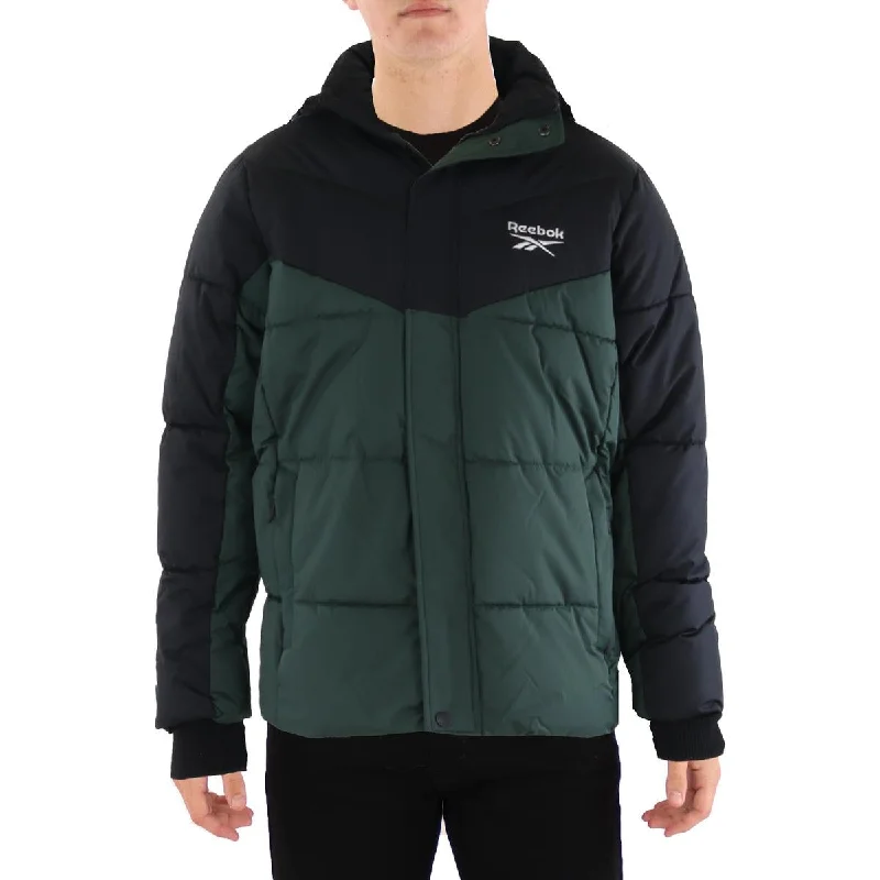 Men's path-ready jackets-Reebok Mens Outdoor Active Puffer Jacket