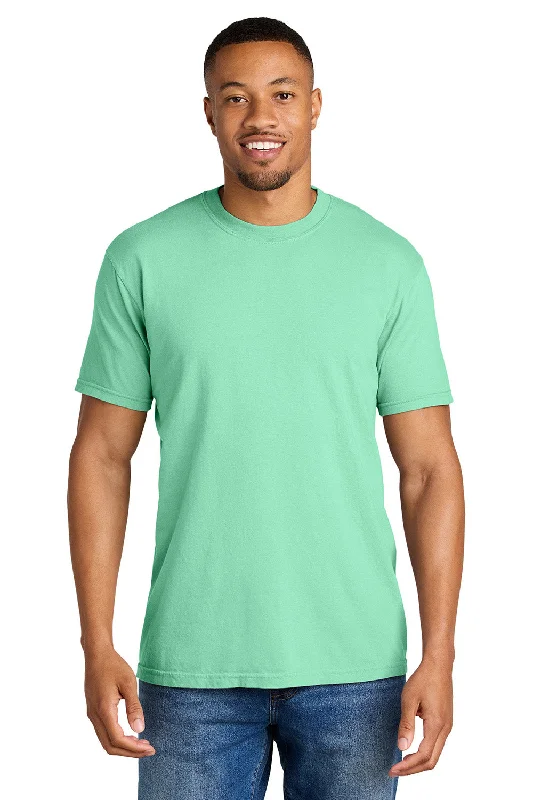 Men's short-sleeve cool free-tribal top-Comfort Colors Mens Short Sleeve Crewneck T-Shirt - Island Reef Green