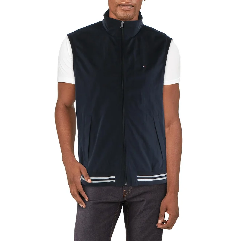 Men's alma spirit jackets-Tommy Hilfiger Mens Lightweight Sleeveless Bomber Jacket