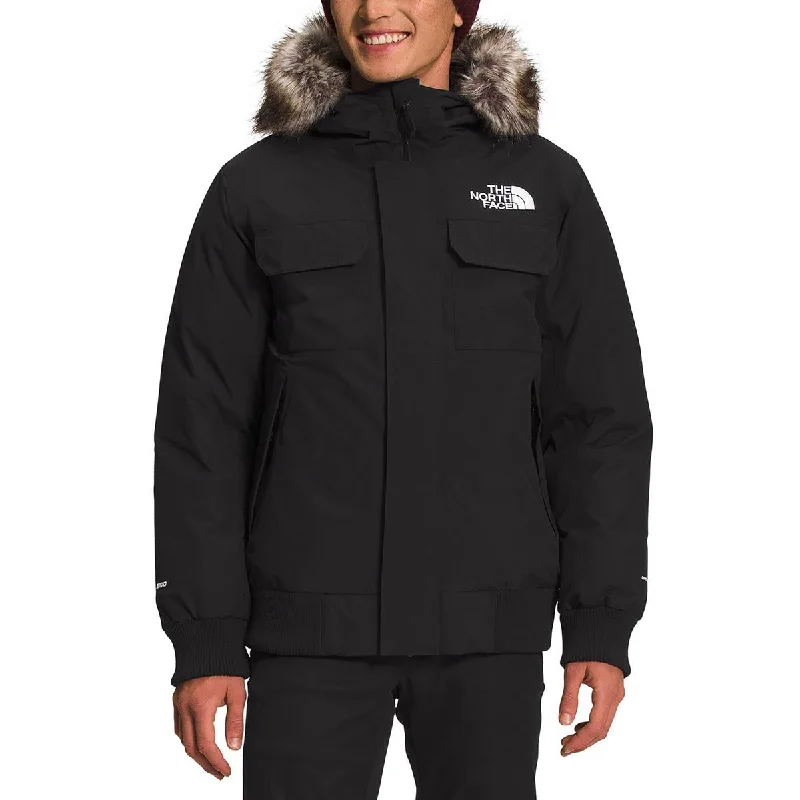 Men's roar team jackets-The North Face Mens Short Cold Weather Down Coat