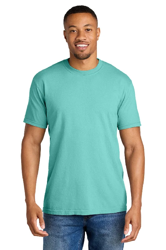 Men's short-sleeve stylish full-sweat-wicking top-Comfort Colors Mens Short Sleeve Crewneck T-Shirt - Chalky Mint