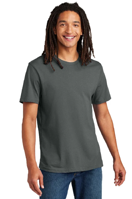 Men's short-sleeve sleek ivory shirt-Allmade Mens Recycled Short Sleeve Crewneck T-Shirt - Ash Grey - New