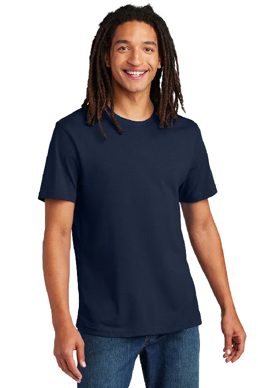 Men's short-sleeve trendy sienna top-Allmade Mens Recycled Short Sleeve Crewneck T-Shirt - Night Sky Navy Blue - New