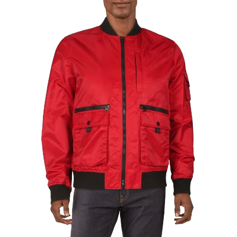 Men's tune tour jackets-Levi's Mens Flight Satin Lightweight Cold Weather Bomber Jacket