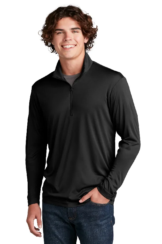 Men's elegant blazer jackets-Sport-Tek ST357 Men's 1/4 zip Pullover