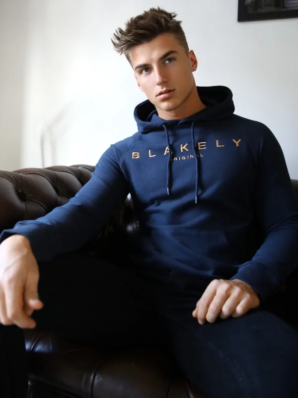 men's-hoodie-in-organic-cotton-Vatolla Hoodie - Navy