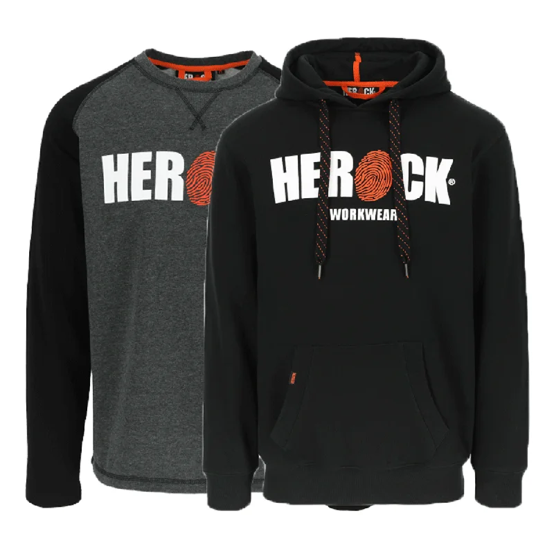 men's-hoodie-with-breathable-fabric-Herock Hero Hoodie & Logo Sweatshirt Jumper