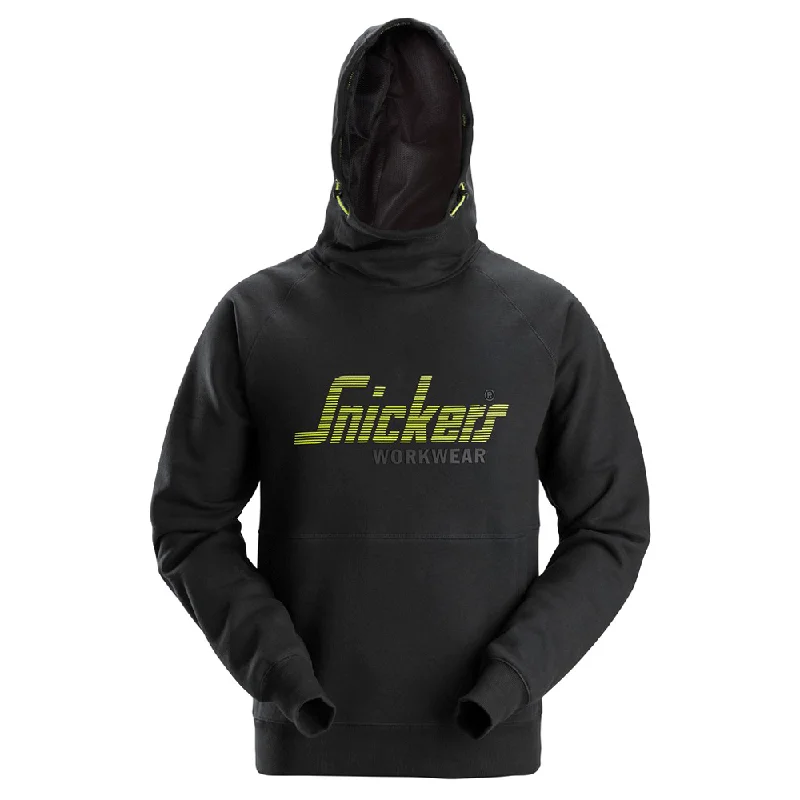 men's-hoodie-with-minimalist-style-Snickers 2845 Logo Hoodie