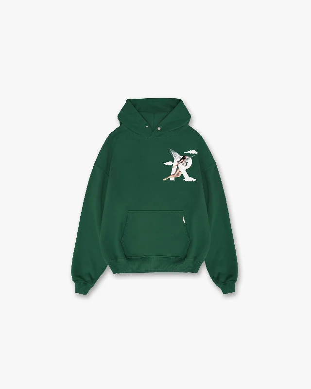 warm-men's-hoodies-for-cold-weather-Storms In Heaven Hoodie - Racing Green