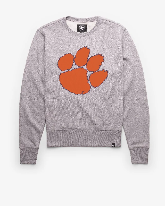 men's-hoodie-for-work-from-home-CLEMSON TIGERS IMPRINT '47 HEADLINE CREW