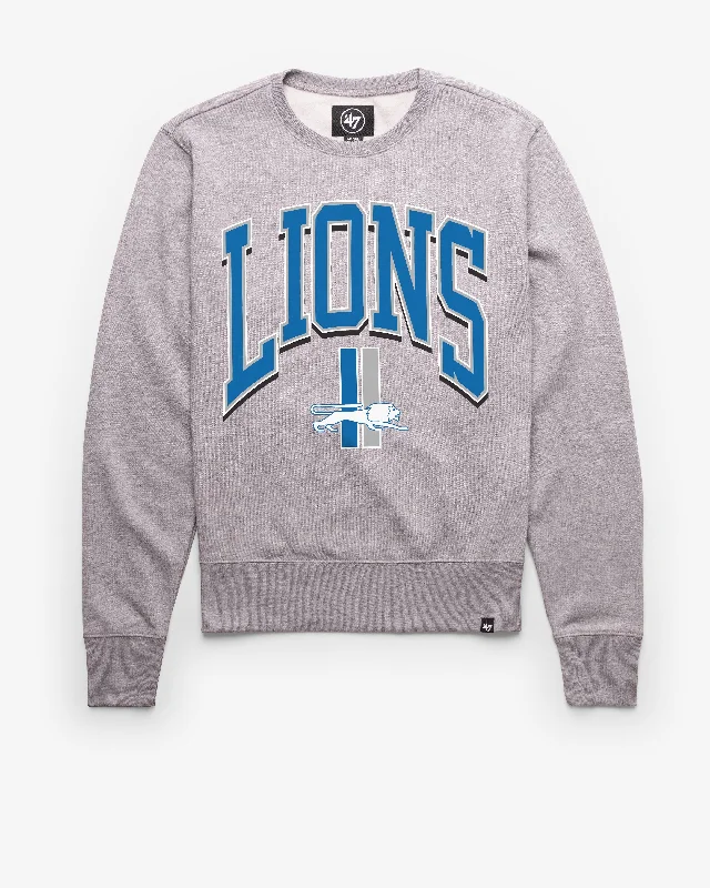 men's-hoodie-for-running-DETROIT LIONS HISTORIC WALK TALL '47 HEADLINE CREW