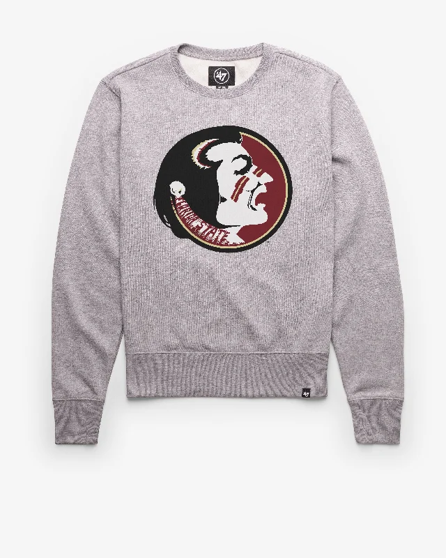 men's-hoodie-with-pullover-style-FLORIDA STATE SEMINOLES VINTAGE IMPRINT '47 HEADLINE CREW