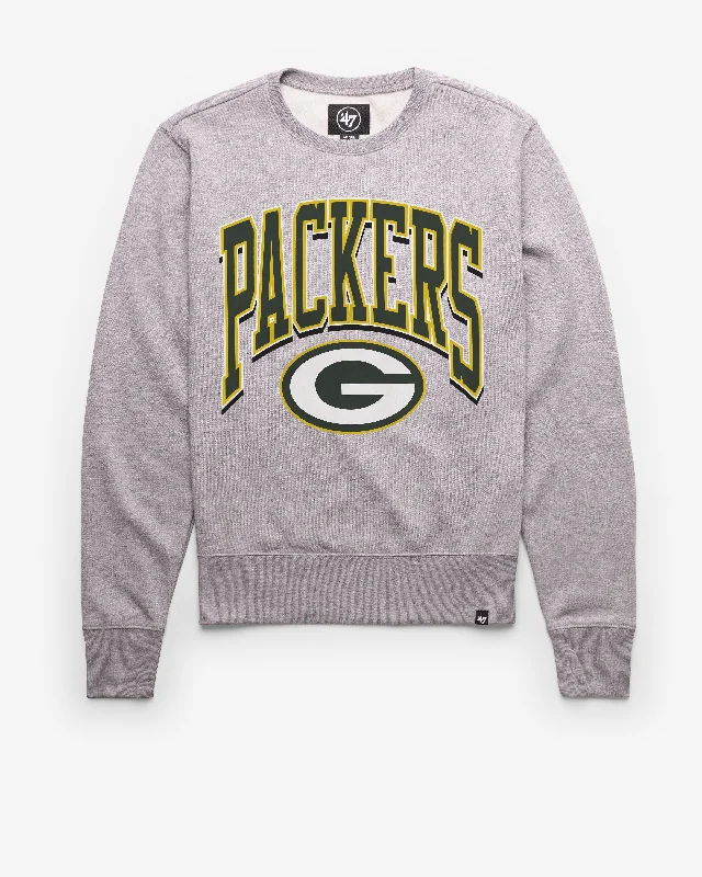 men's-hoodie-with-marble-effect-GREEN BAY PACKERS WALK TALL '47 HEADLINE CREW