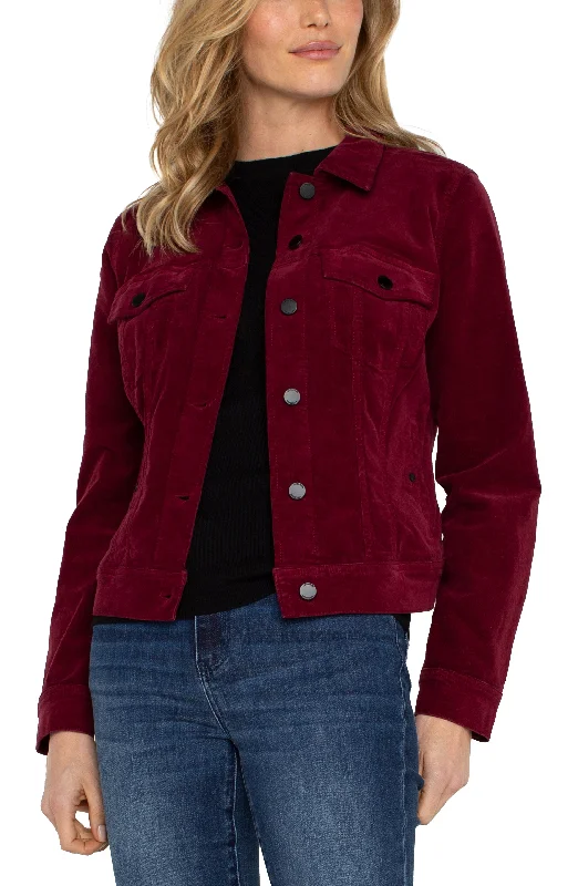 Men's fight bold jackets-LC Classic Jacket Ruby