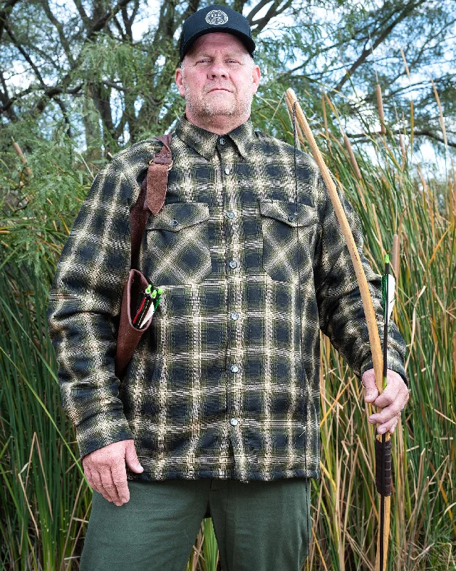 Men's paced race jackets-Longbow Flannel Jacket