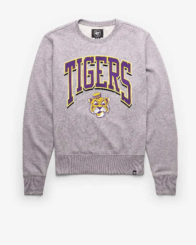 men's-hoodie-with-insulated-lining-LOUISIANA STATE TIGERS LSU VINTAGE WALK TALL '47 HEADLINE CREW