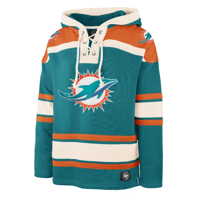 trendy-men's-hoodies-2025-MIAMI DOLPHINS SUPERIOR '47 LACER HOOD