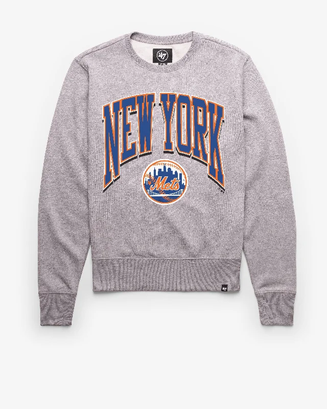 men's-hoodie-for-artists-NEW YORK METS COOPERSTOWN WALK TALL '47 HEADLINE CREW