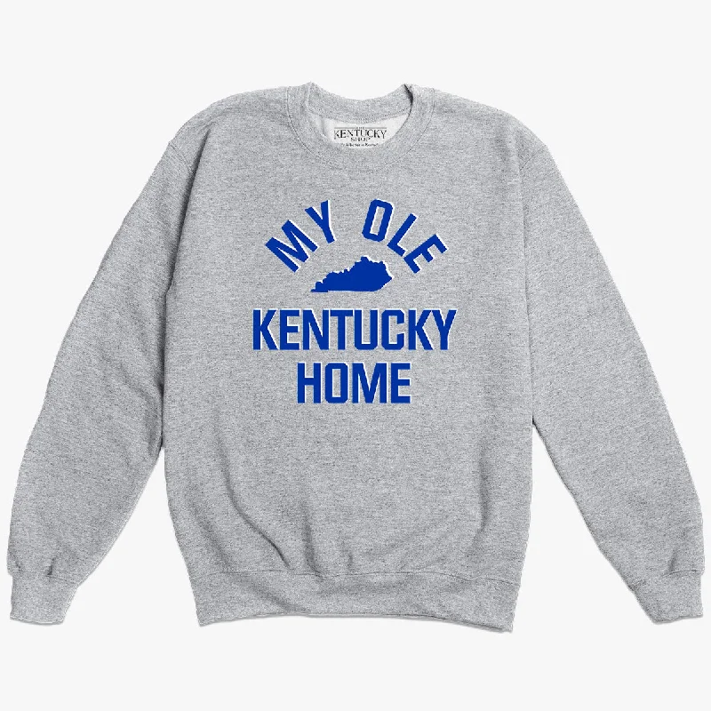 men's-hoodie-with-quick-dry-fabric-The My Old Kentucky Home Crewneck Sweatshirt