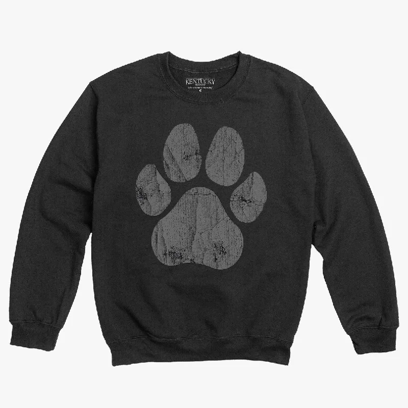 men's-hoodie-with-split-hem-The Pawesome Tonal Sweatshirt