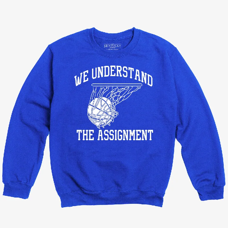 men's-oversized-hoodie-trends-The We Understand the Assignment Sweatshirt