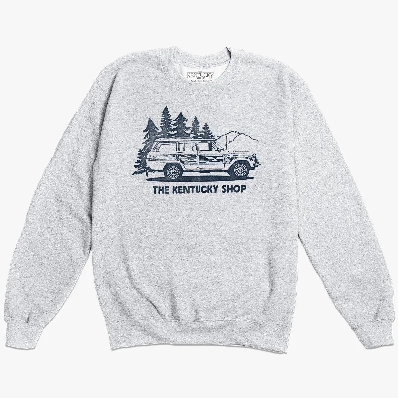 men's-hoodie-with-tie-dye-pattern-The Woody Wagon Logo Sweatshirt