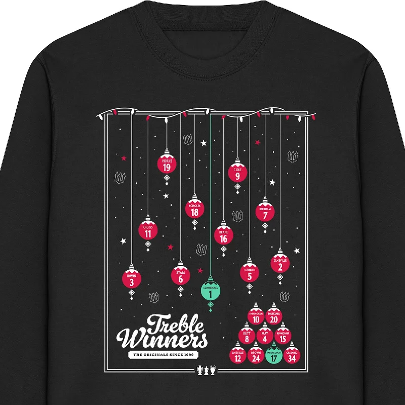 men's-hoodie-with-flannel-lining-Treble Winners Xmas Sweatshirt