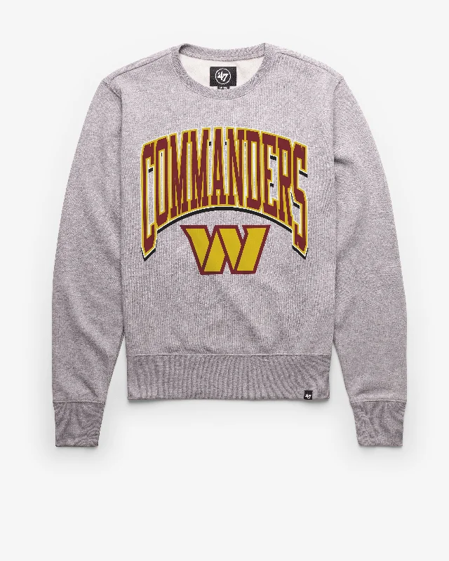 custom-men's-hoodies-online-WASHINGTON COMMANDERS WALK TALL '47 HEADLINE CREW