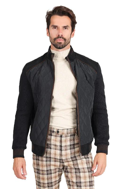 Men's first spirit jackets-Winterthur Bomber Jacket