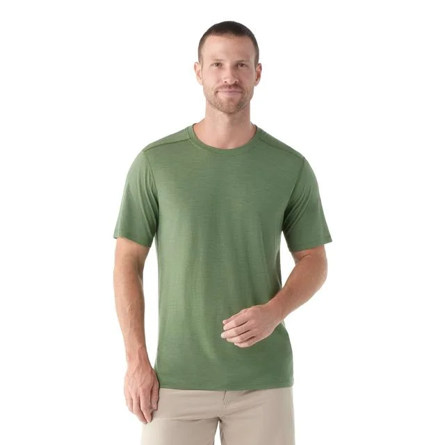 Men's short-sleeve urban tough-contrast-sleeve tee-Men's Merino Short Sleeve Tee