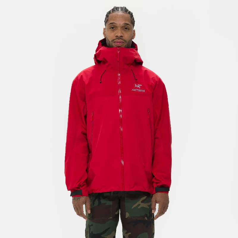 Men's roam windproof jackets-Beta AR Stormhood Jacket in Heritage