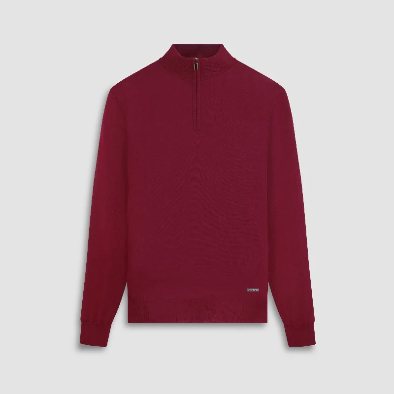 Spencer Quarter-Zip Super Merino Sweater