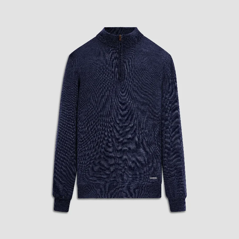 Spencer Quarter-Zip Super Merino Sweater