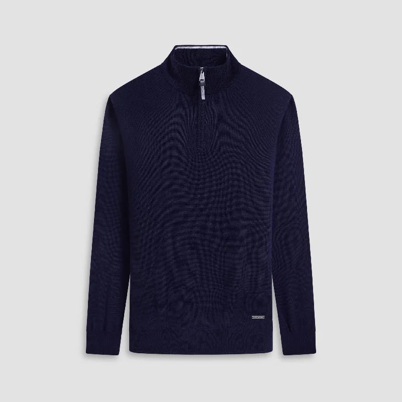 Spencer Quarter-Zip Super Merino Sweater