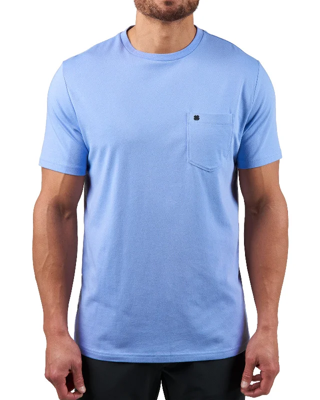 Men's short-sleeve vibrant tropical-retro-icy-blue tee-S/S Luxe Tee