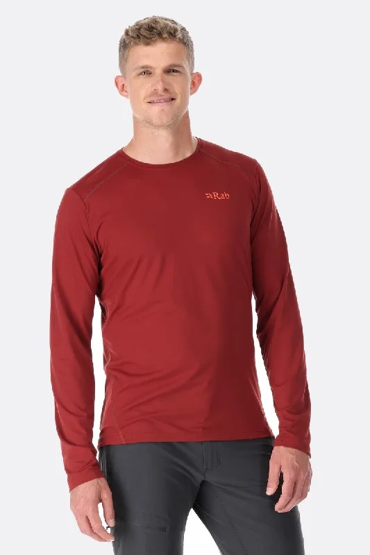 Men's short-sleeve warm stylish-full-sweat-wicking shirt-Force Long Sleeve Tee (Men's)