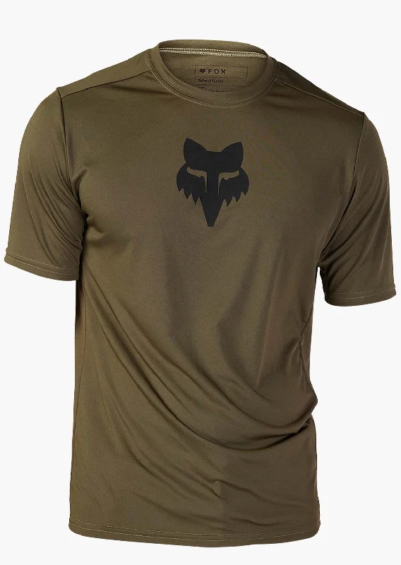 Men's short-sleeve classic muted-old-violet tee-Fox Men's Ranger Short Sleeve Jersey Lab Head