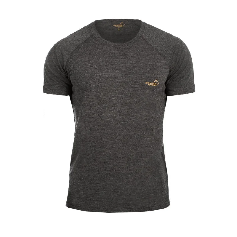 Men's short-sleeve deep classic-muted-fresh-getaway top-Merino Wool & Bamboo Men Tops (Short Sleeve)