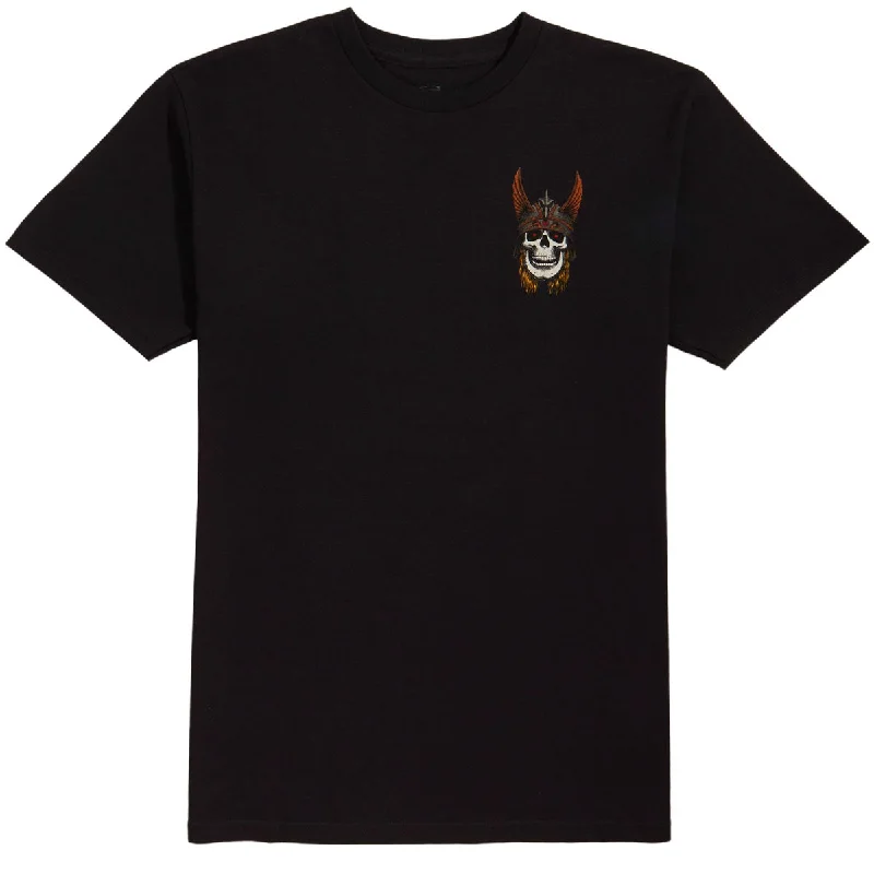 Men's short-sleeve neutral casual-new-flex top-Powell-Peralta Andy Anderson Skull T-Shirt - Black