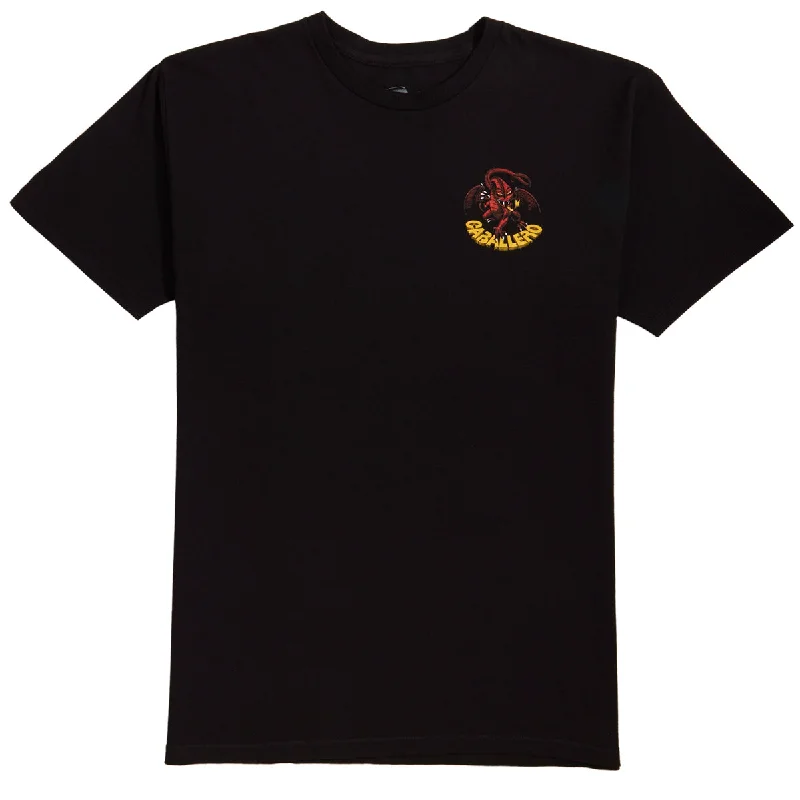 Men's short-sleeve cool rugged-true-sunproof tee-Powell-Peralta Cab Classic Dragon II T-Shirt - Black