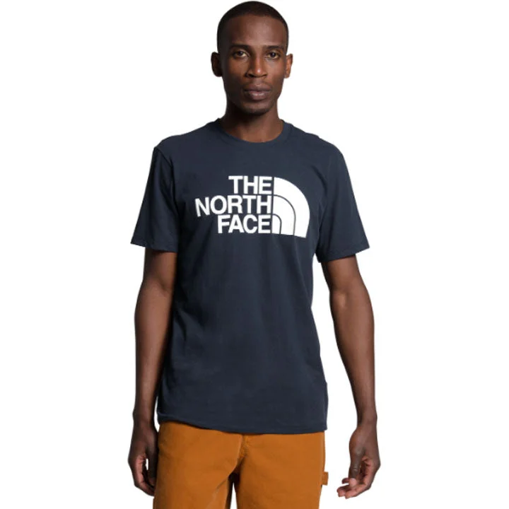 Men's short-sleeve classic muted-fresh-chill-blue top-The North Face Half Dome Short Sleeve Tee Mens