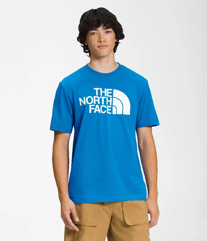 Men's short-sleeve rugged urban-warm-stylish-sharp-gray shirt-The North Face Short Sleeve Half Dome Tee Men’s