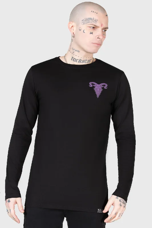 Men's short-sleeve fresh modern-terrain tee-Witching Hour Long Sleeve Top