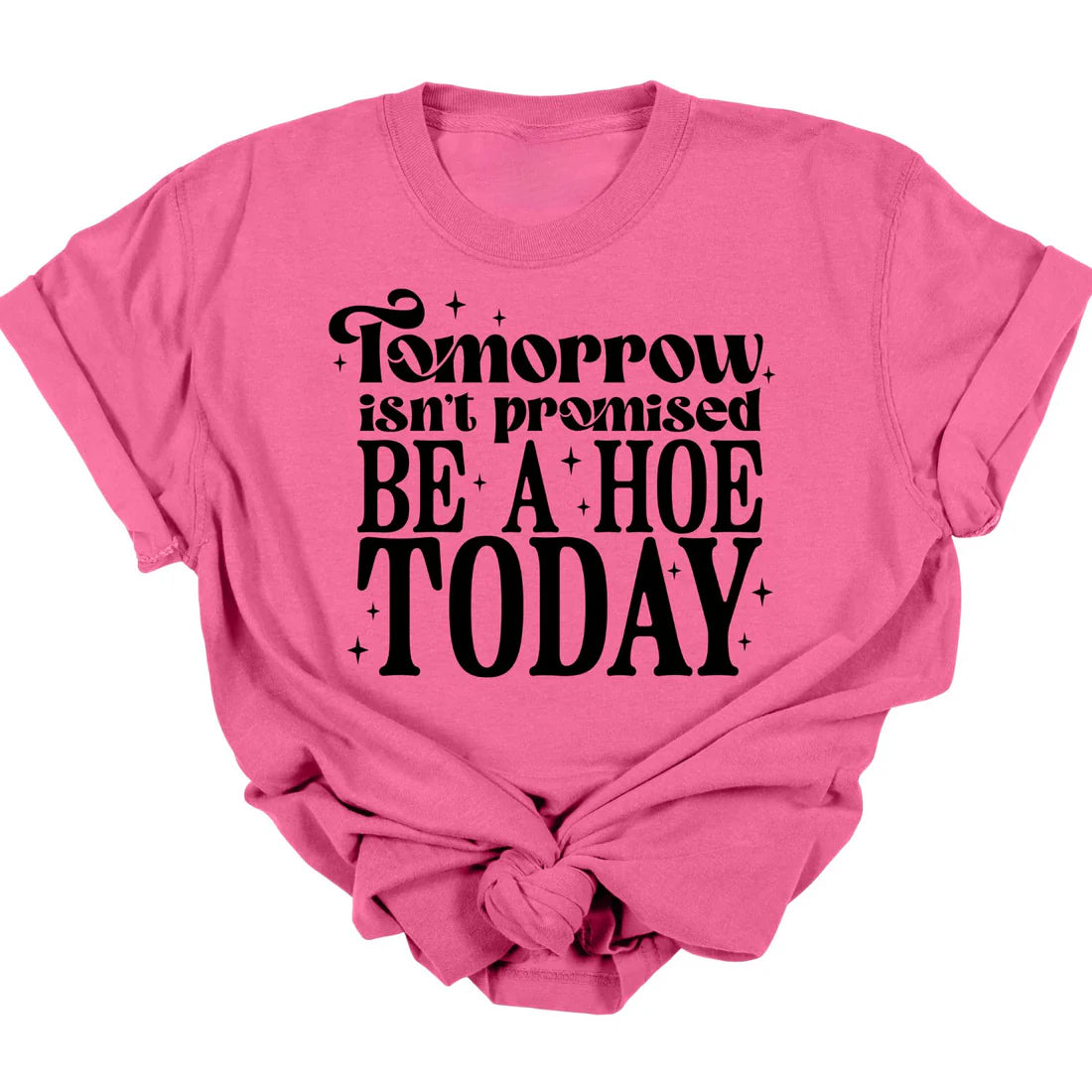 Men's short-sleeve soft lush-bamboo top-Be A Hoe Tee  *MADE TO ORDER*