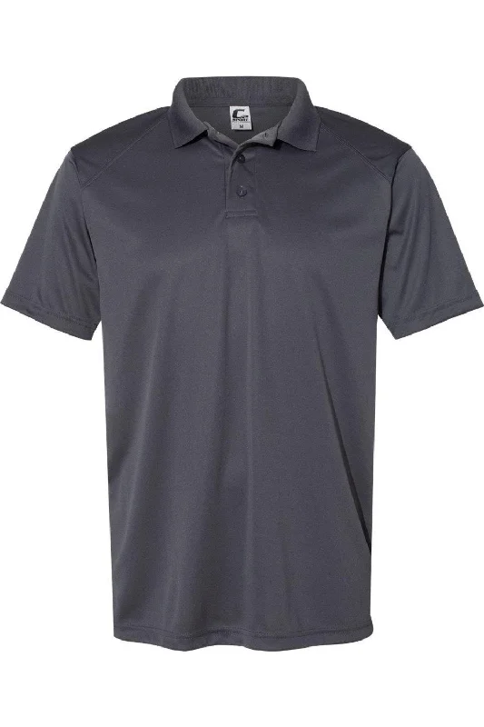 Men's short-sleeve bright new-indigo tee-C2 Sport Utility Polo